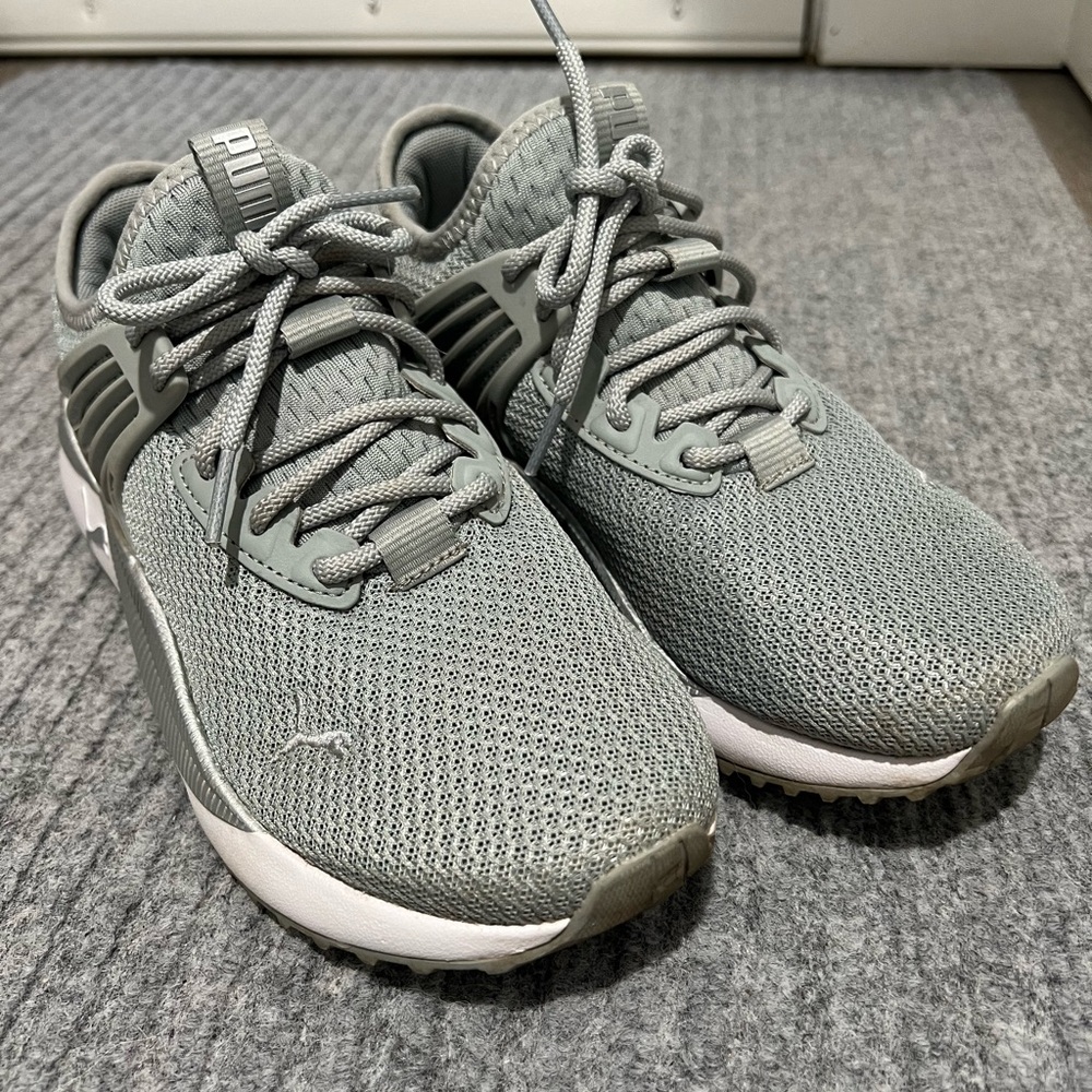 Puma Ash Gray Athletic Shoes